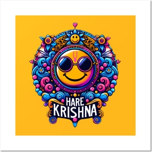 Smiley Hare Krishna! Posters and Art